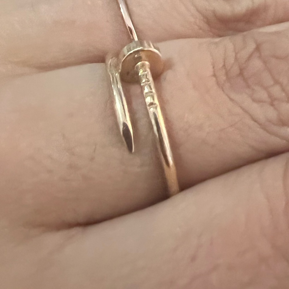 Cartier JUSTE UN CLOU RING- Color Pink Gold